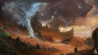 Initial Biome Concept - Tempest Desert 3